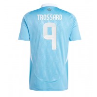 Belgium Leandro Trossard #9 Replica Away Shirt Euro 2024 Short Sleeve